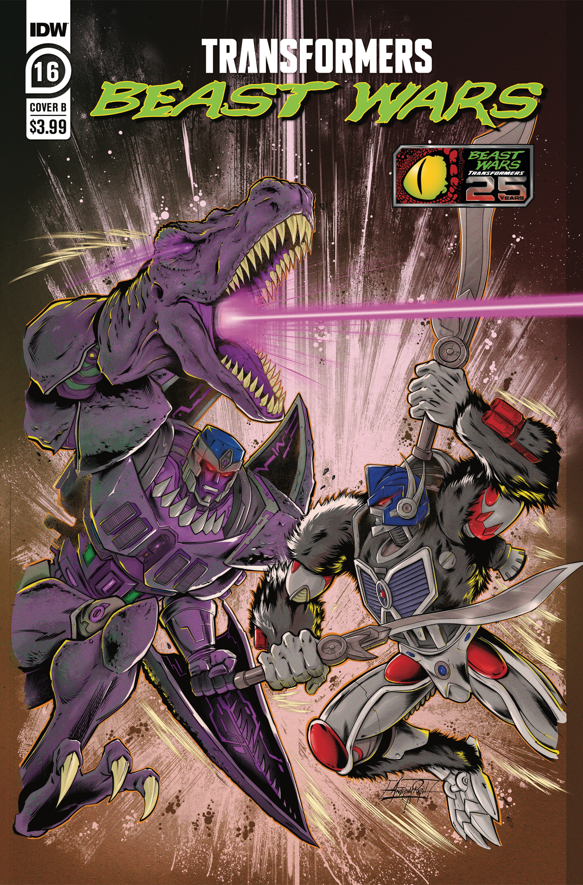 Transformers Beast Wars #16 Cover B Pugh (Of 17)