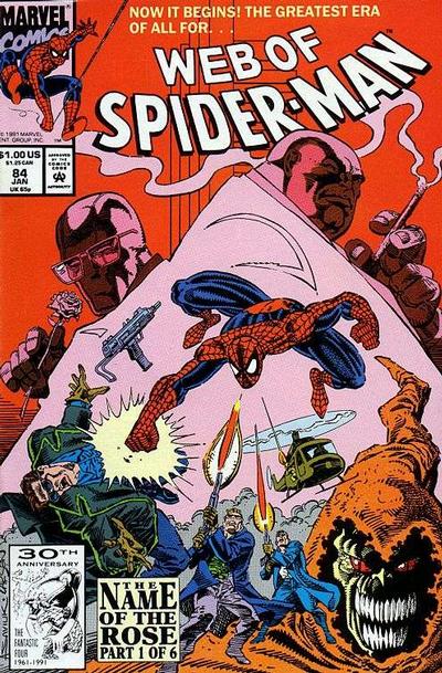 Web of Spider-Man #84 [Direct]-Fine (5.5 – 7)