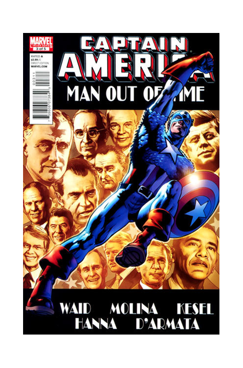 Captain America Man Out of Time #3 (2010)