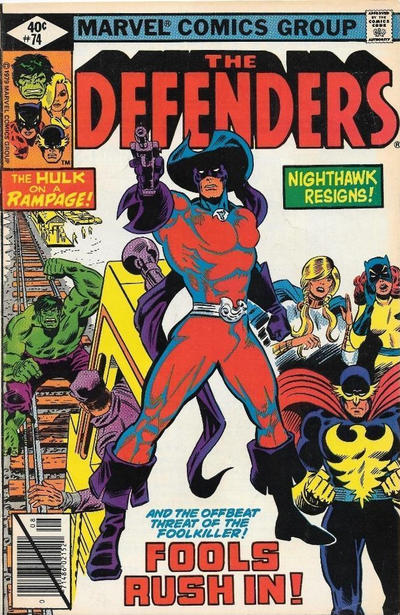 The Defenders #74 [Direct]-Very Fine (7.5 – 9)