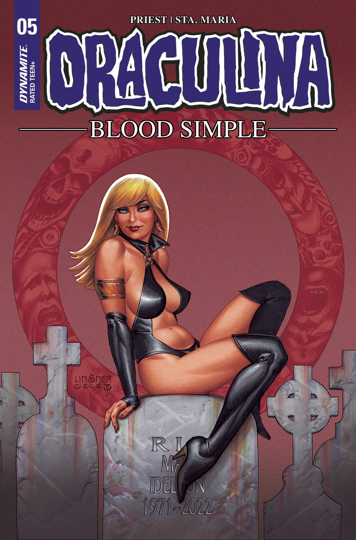Draculina Blood Simple #5 Cover B Linsner