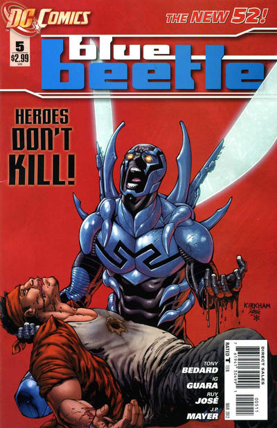 Blue Beetle #5-Very Fine (7.5 – 9) 1st Cameo Appearance of Blood Beetle