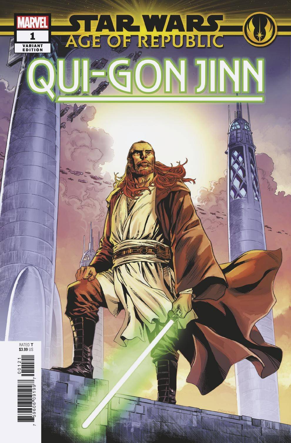 Star Wars Age of Republic Qui-Gon Jinn #1 Cory Smith Variant