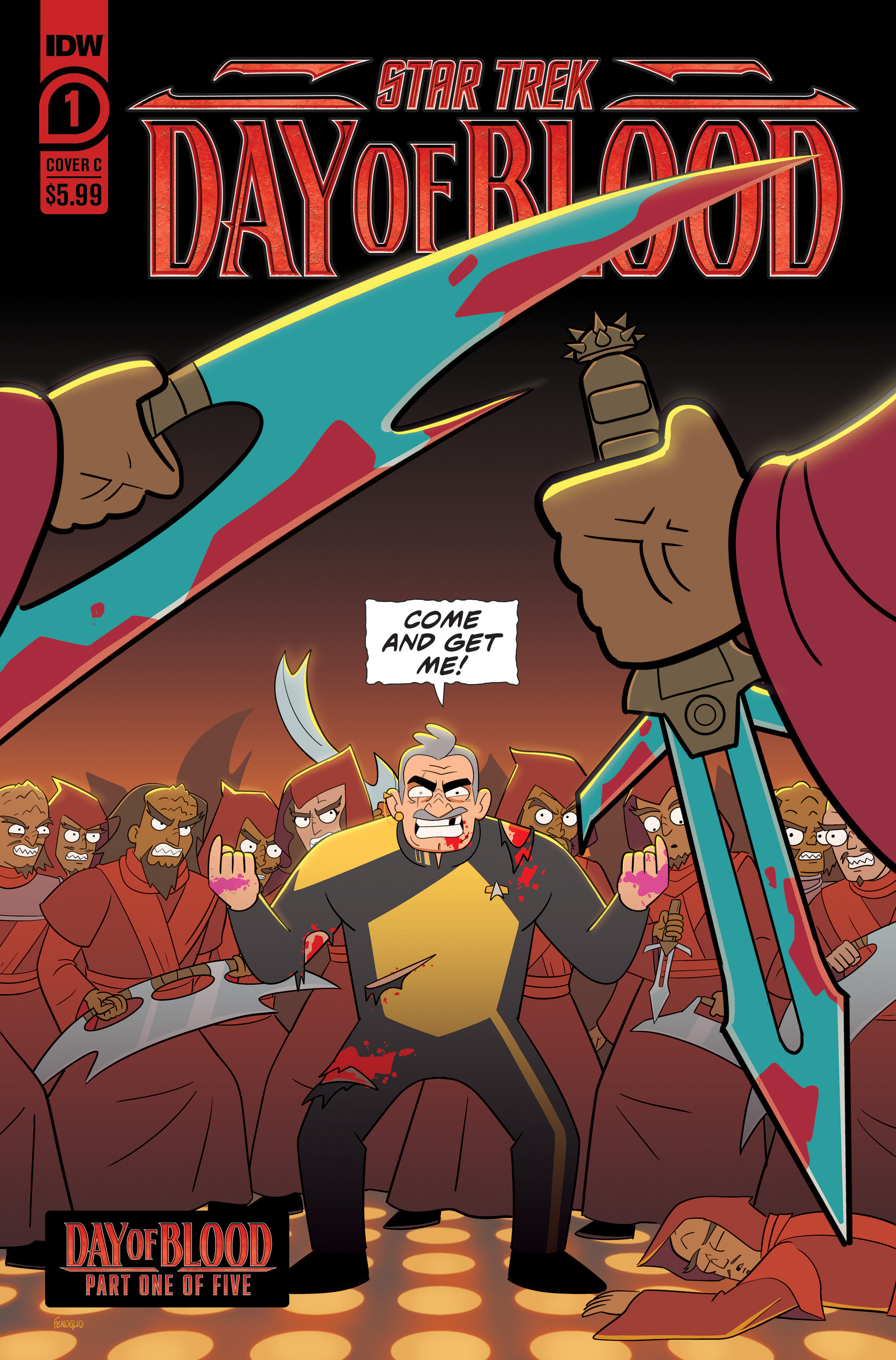Star Trek: Day of Blood #1 Cover C Fenoglio