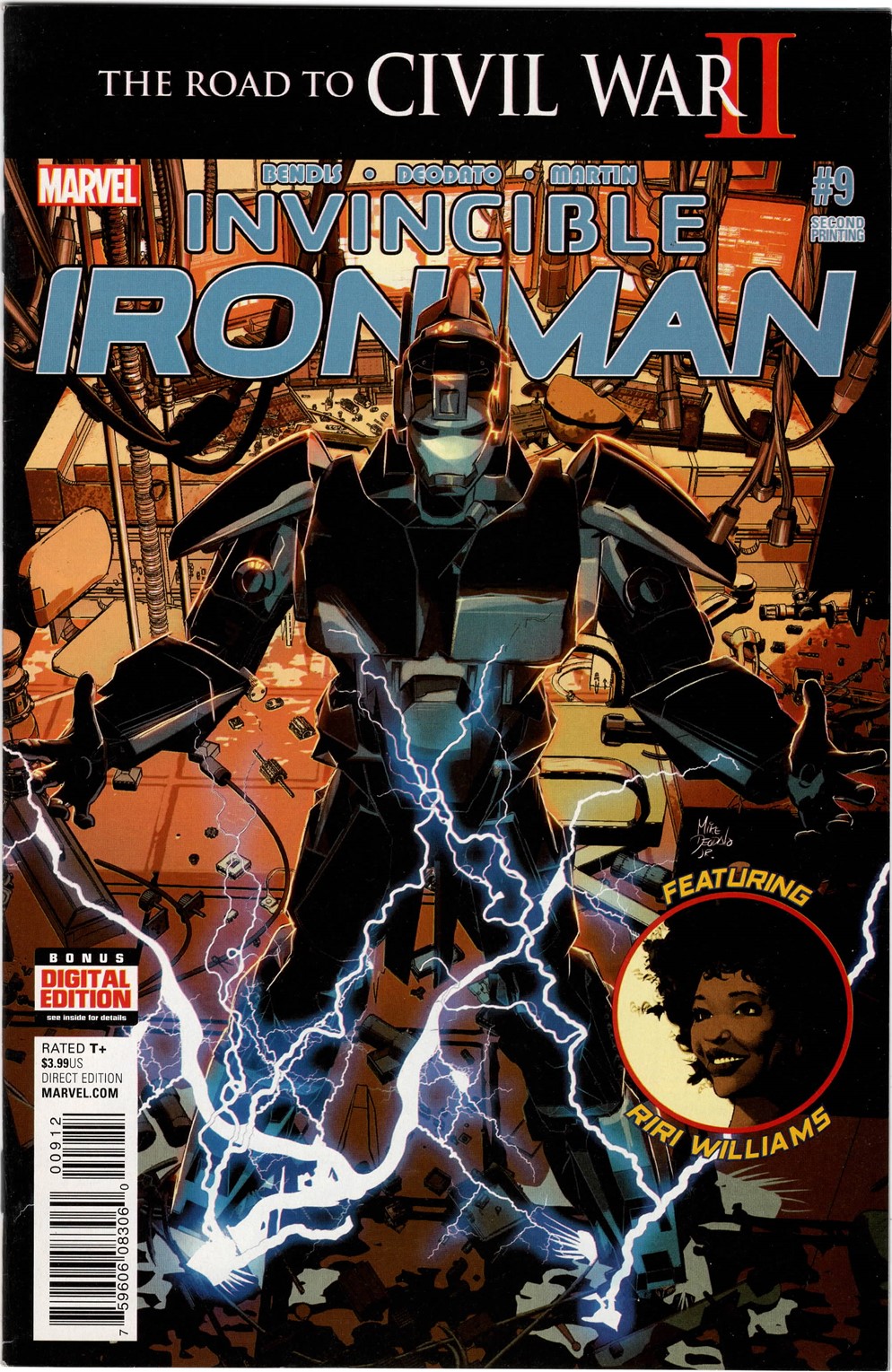 Invincible Iron Man #9 2nd Printing