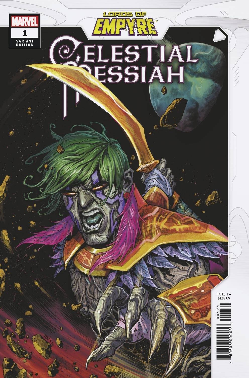 Lords of Empyre Celestial Messiah #1 Cassara Variant