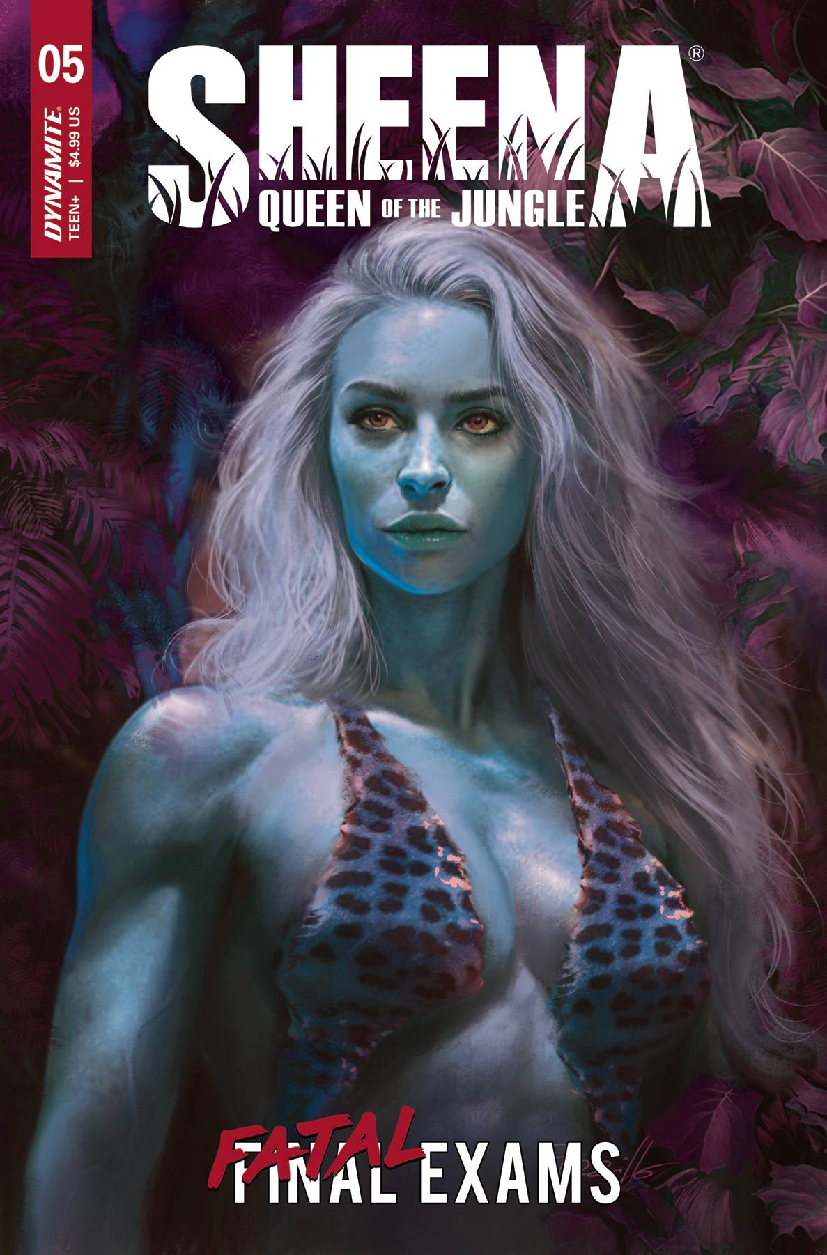Sheena Queen of the Jungle #5 Cover J Last Call Parrillo Ultraviolet