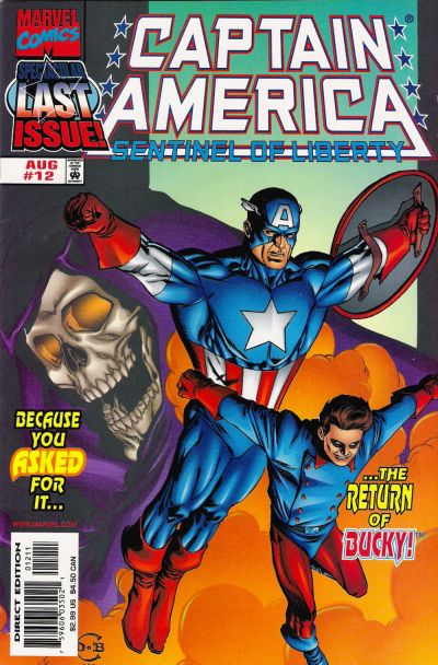 Captain America: Sentinel of Liberty #12 [Direct Edition]-Fine (5.5 – 7)