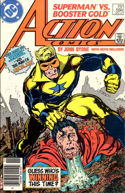 Action Comics #594 [Newsstand]-Good (1.8 – 3)