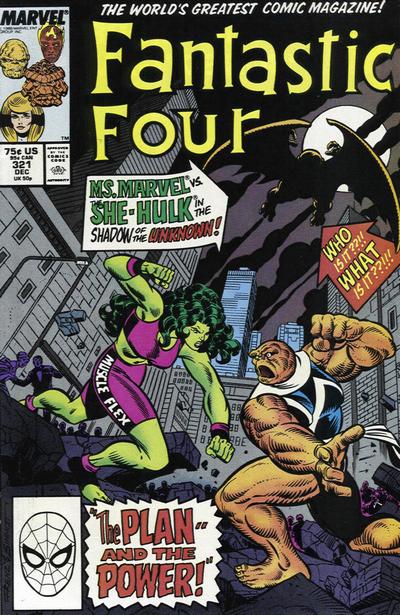 Fantastic Four #321 [Direct]-Fine (5.5 – 7)