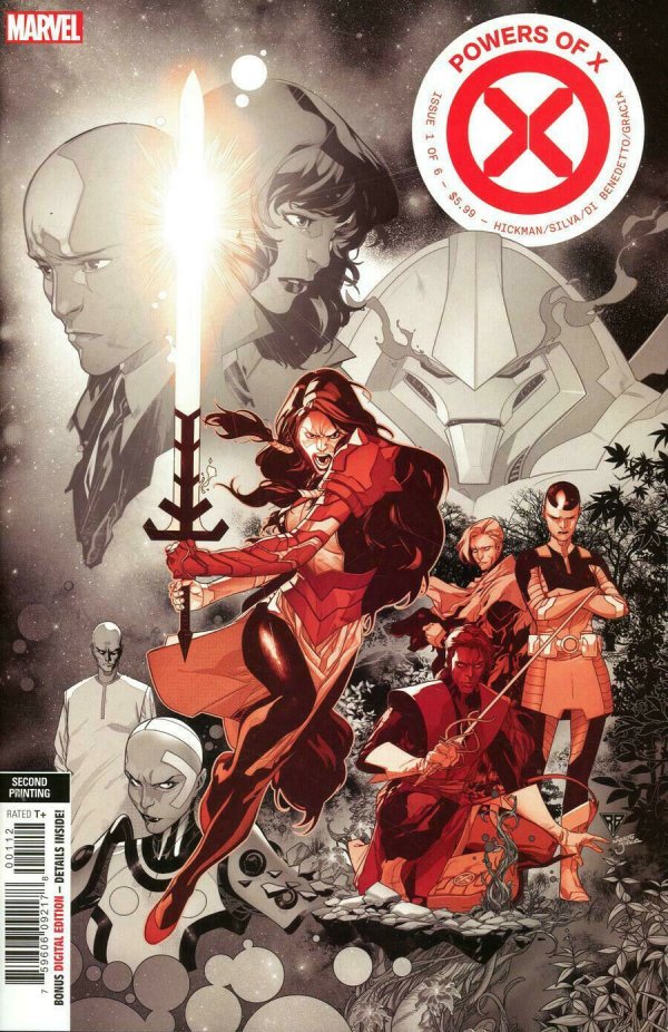 Powers of X #1 2nd Printing Silva Variant (Of 6)