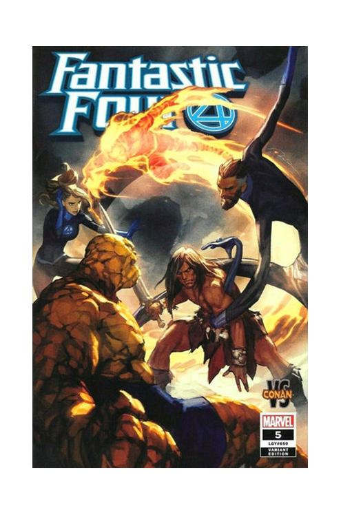 Fantastic Four #5 Conan Vs Marvel Variant (2018)