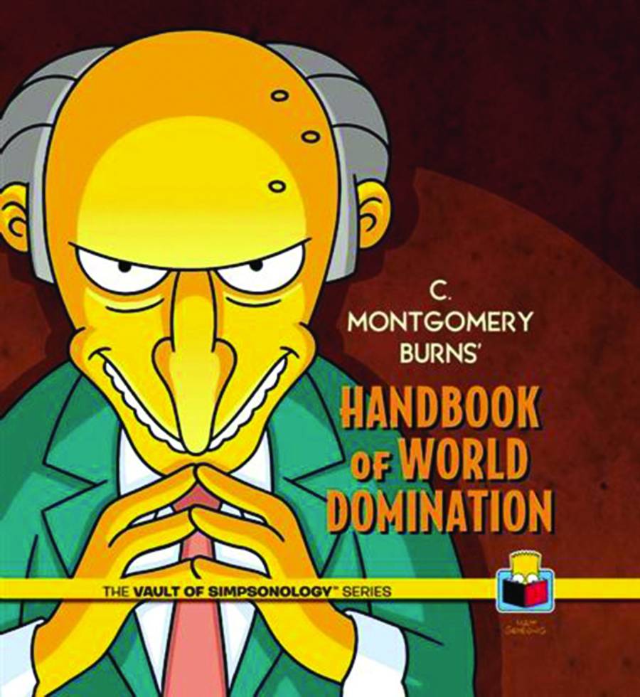 Vault Simpsonology Hardcover Volume 3 Burns Handbook World Domination
