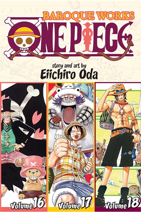 One Piece (Omnibus Edition),  Volume 6: Includes Vols. 16, 17 & 18 Pre-Owned