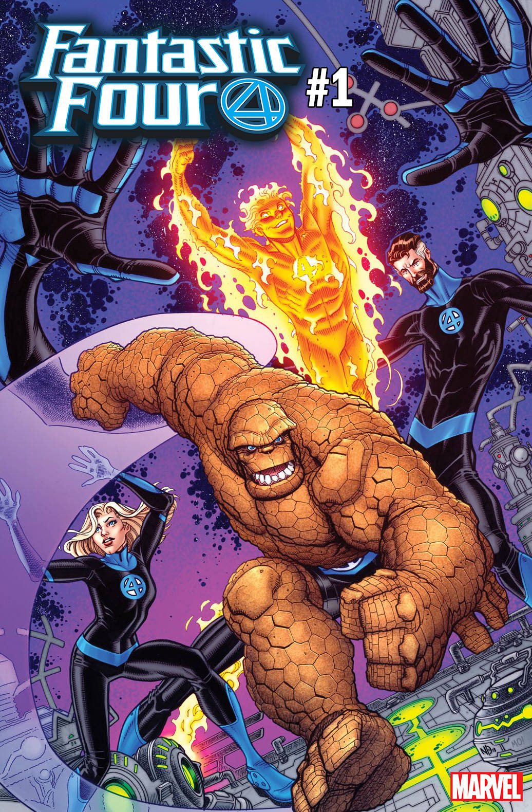 Fantastic Four #1 Bradshaw Variant (2018)