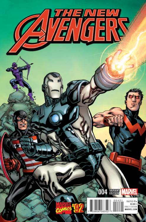 New Avengers #4 Raney Marvel 92 Variant