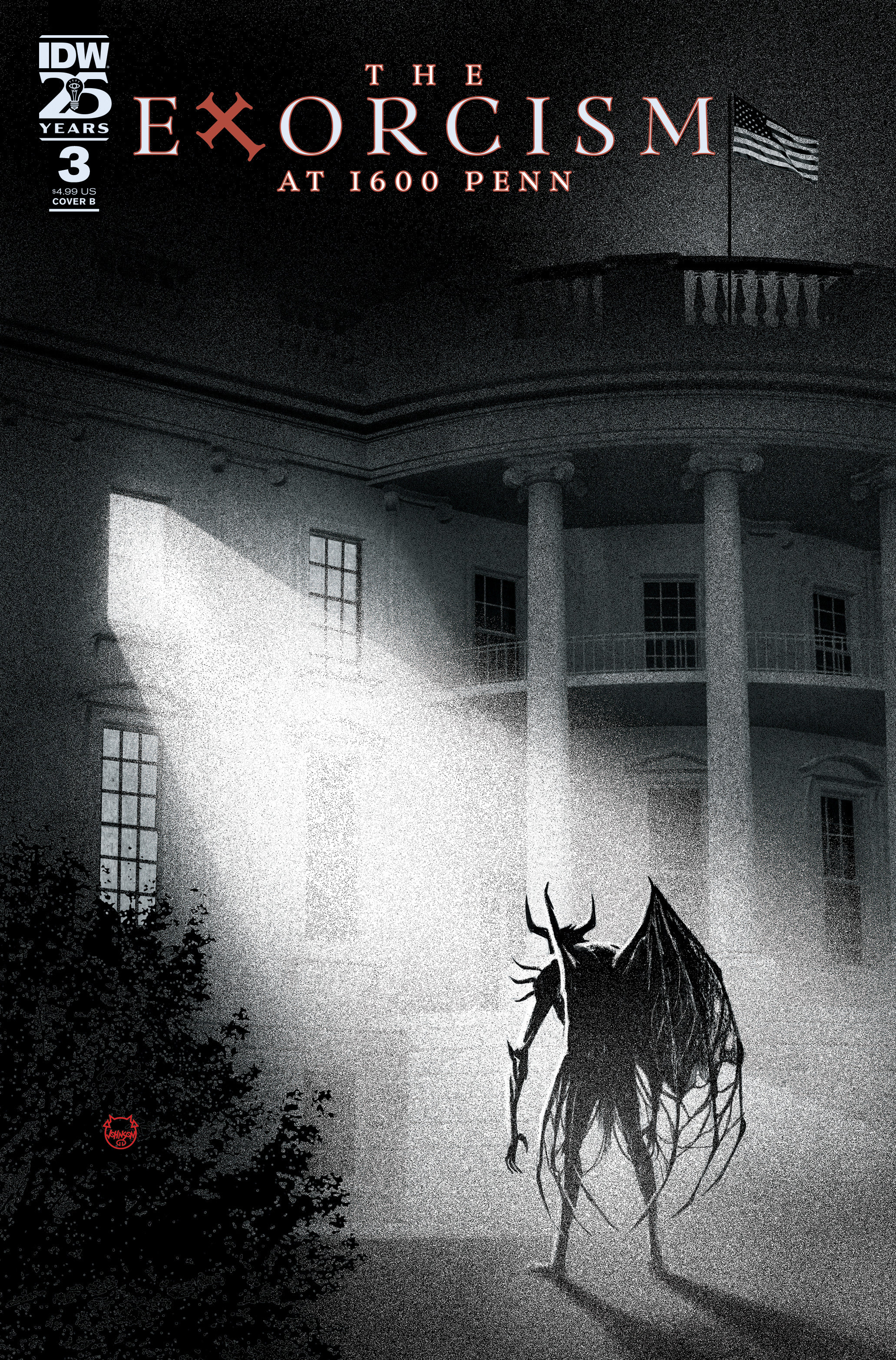 The Exorcism at 1600 Pennsylvania Avenue #3 Cover B Johnson