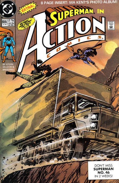 Action Comics #655 [Direct]-Good (1.8 – 3)