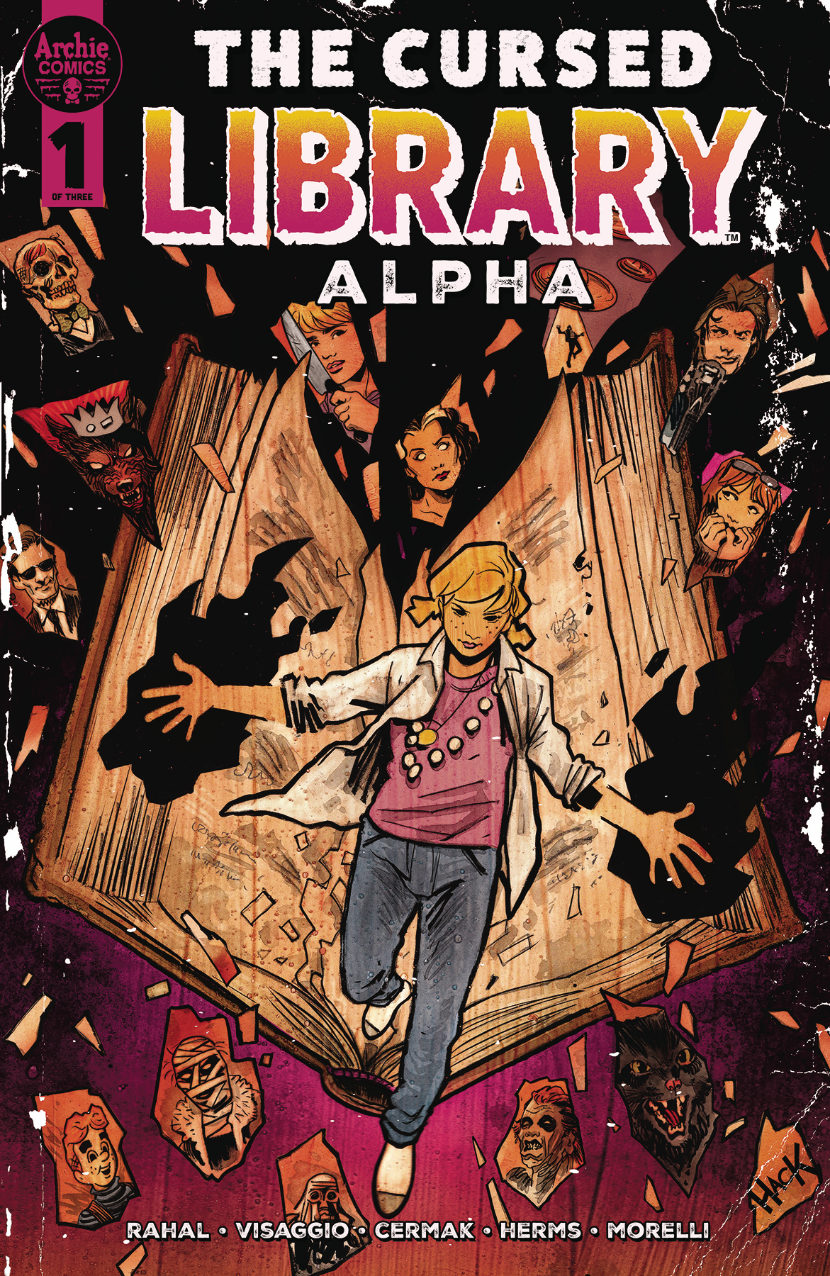 Cursed Library Alpha Volume 1 Cover B Robert Hack