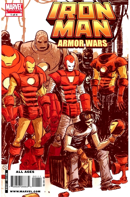 Iron Man And The Armor Wars Limited Series Bundle Issues 1-4