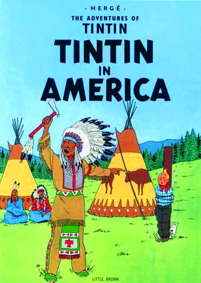 Adventures of Tintin In America Graphic Novel