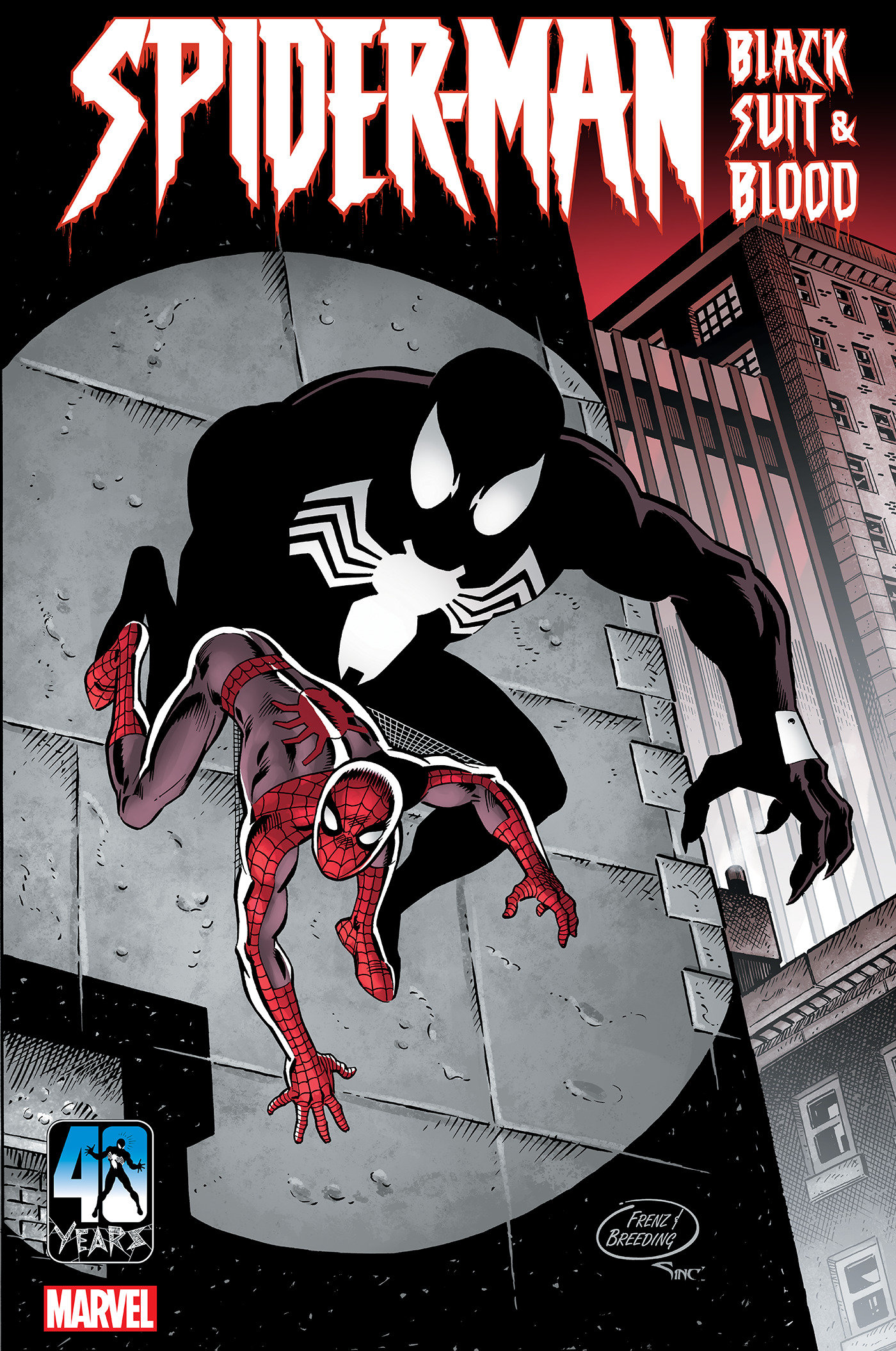 Spider-Man: Black Suit & Blood (2024) #1 Ron Frenz Variant 1 for 25 Incentive