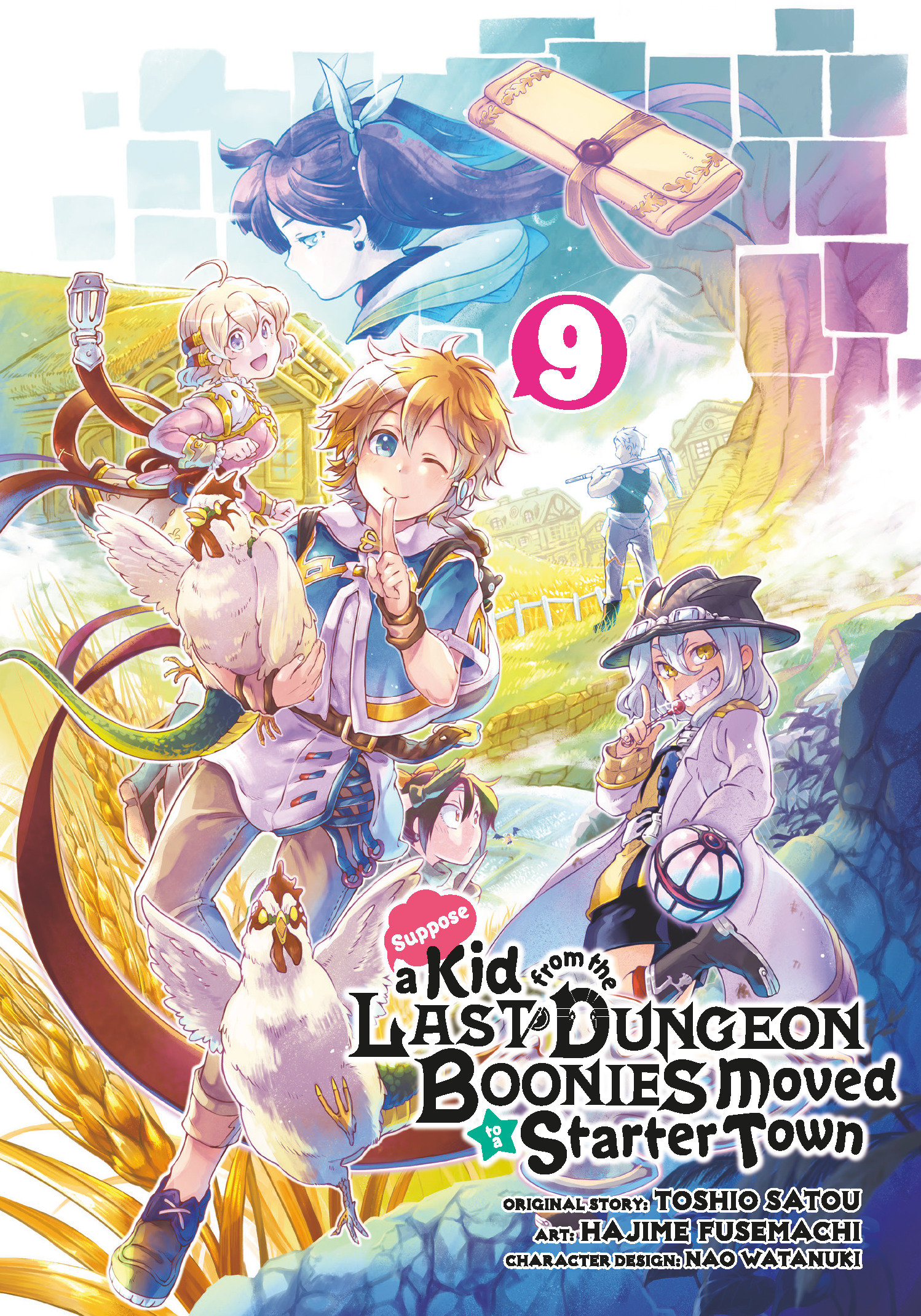 Suppose a Kid from the Last Dungeon Boonies Moved to a Starter Town Manga Volume 9