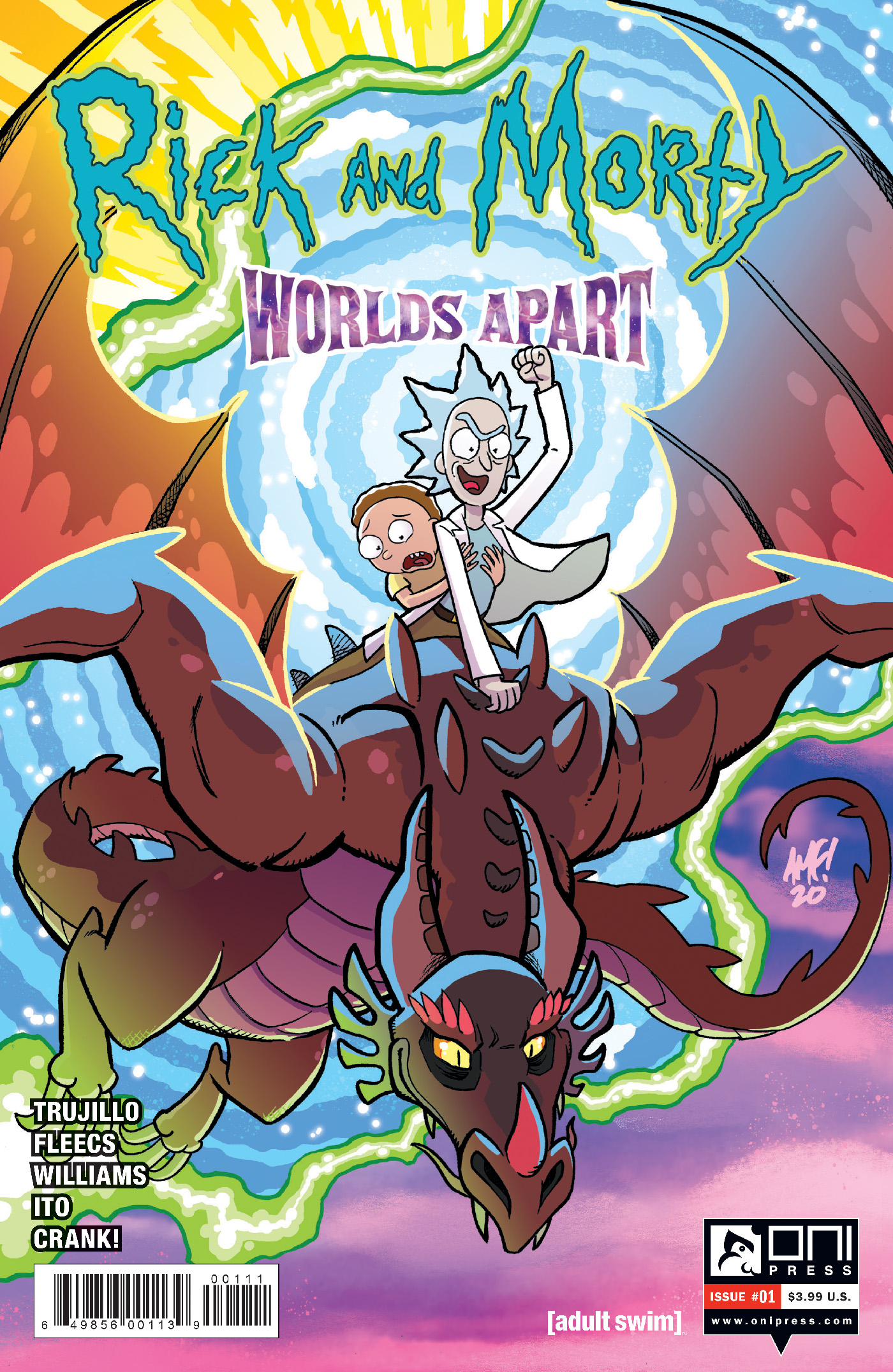 Rick and Morty Worlds Apart #1 Cover A Fleecs