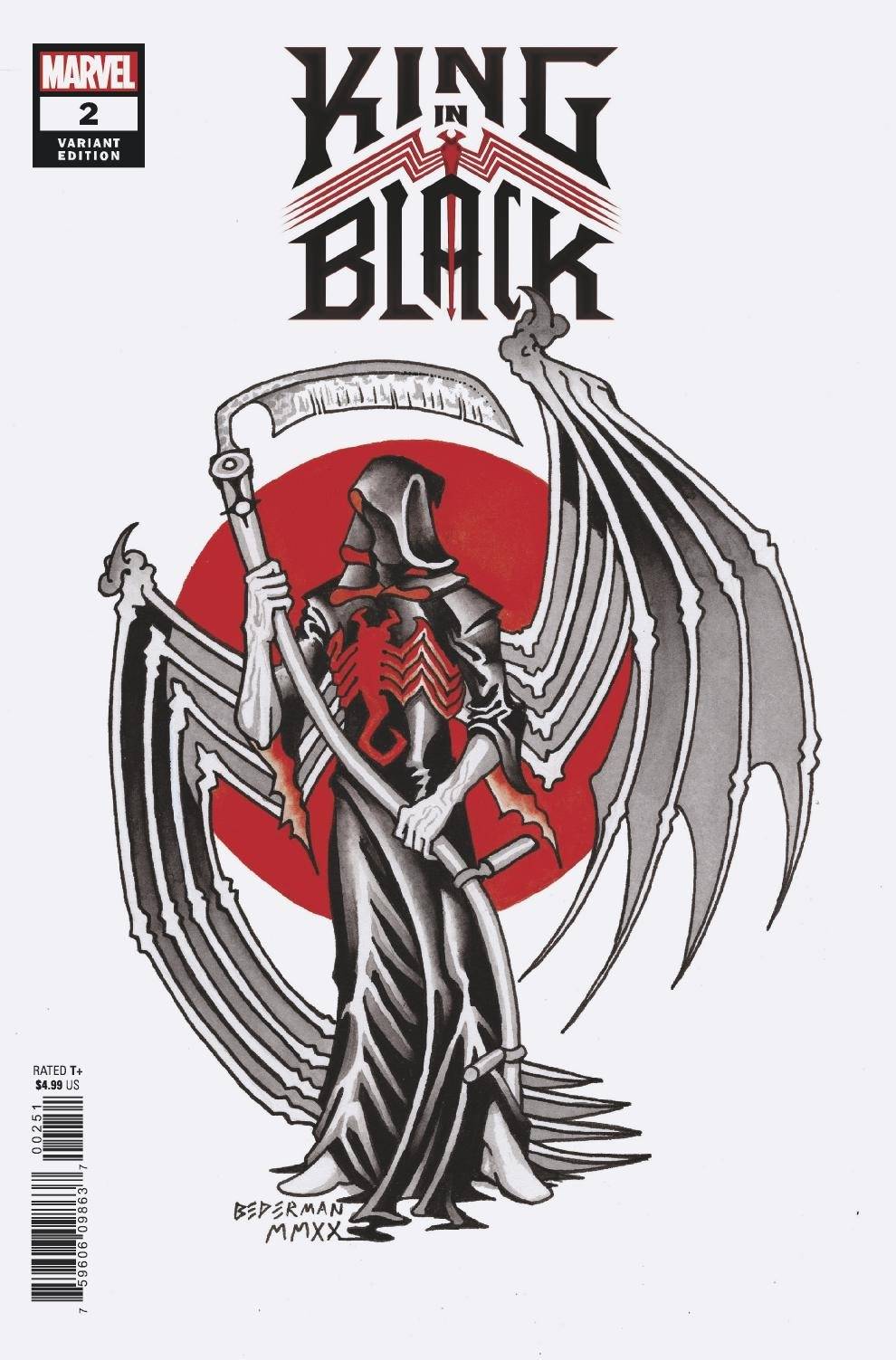 King In Black #2 Bederman Tattoo Variant (Of 5)