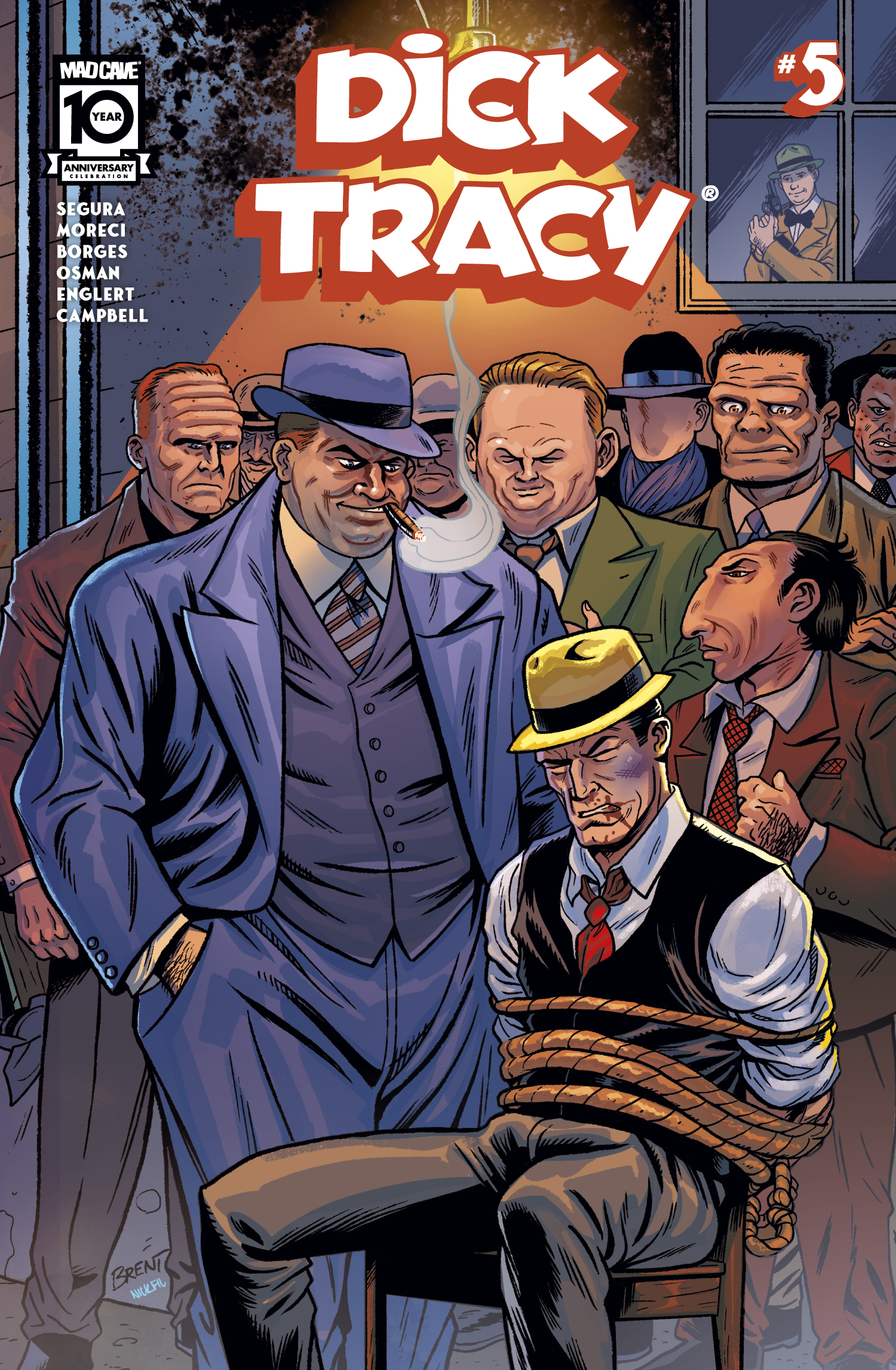 Dick Tracy #5&#160;Cover B Brent Schoonover Connecting Variant