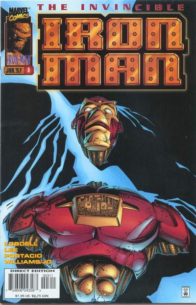 Iron Man #3 [Direct Edition] - Vf 8.0