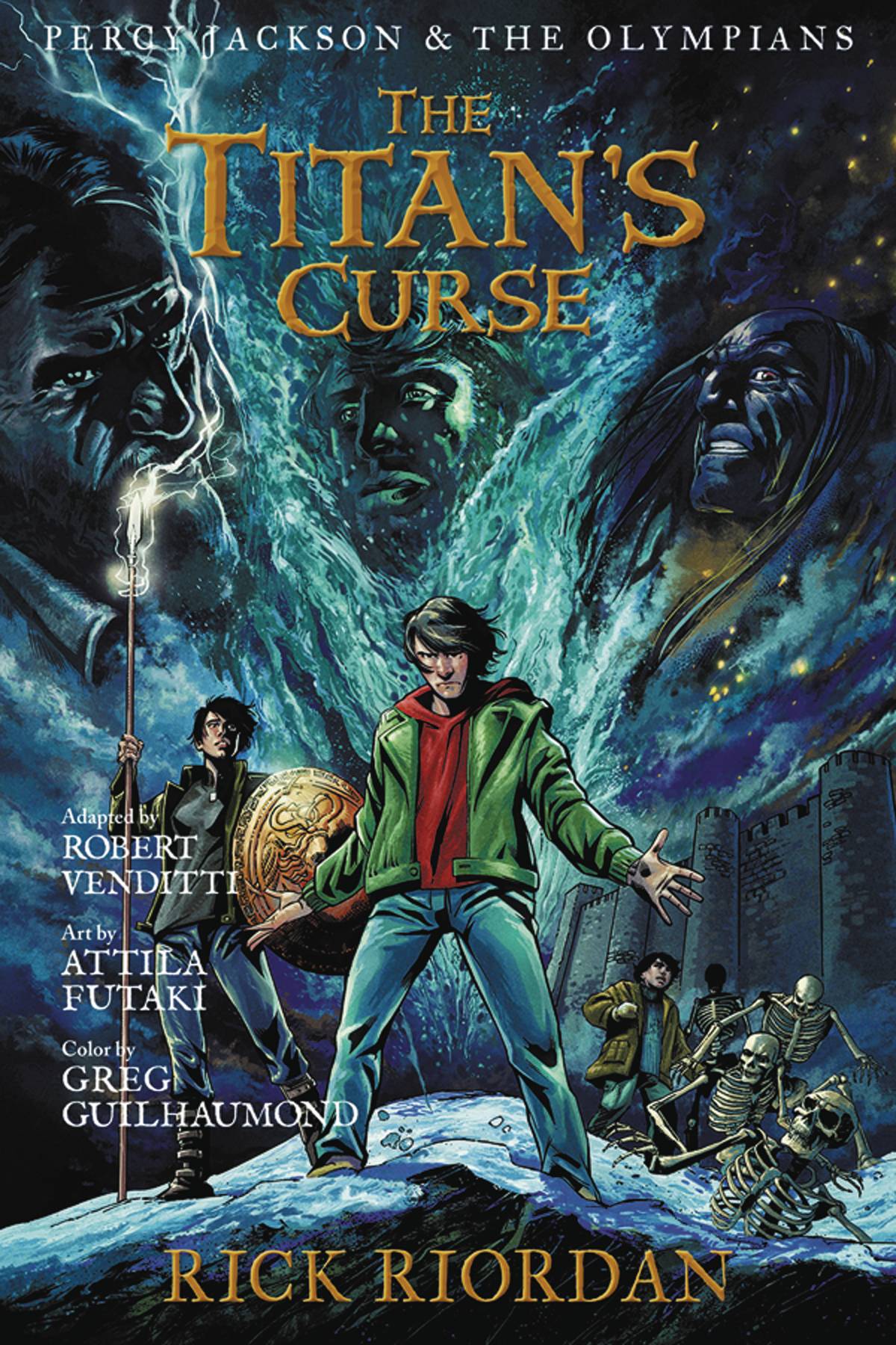 Percy Jackson & Olympians Graphic Novel Volume 3 Titans Curse New Printing