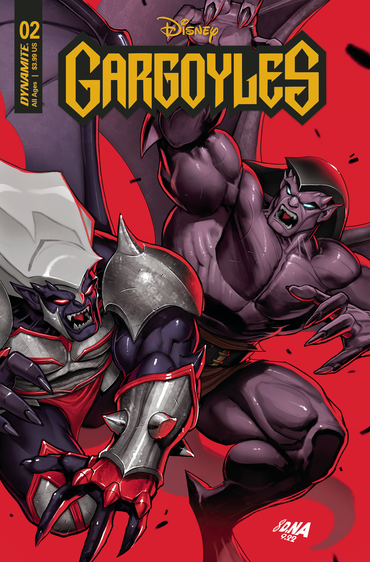 Gargoyles #2 Cover A Nakayama (2022)