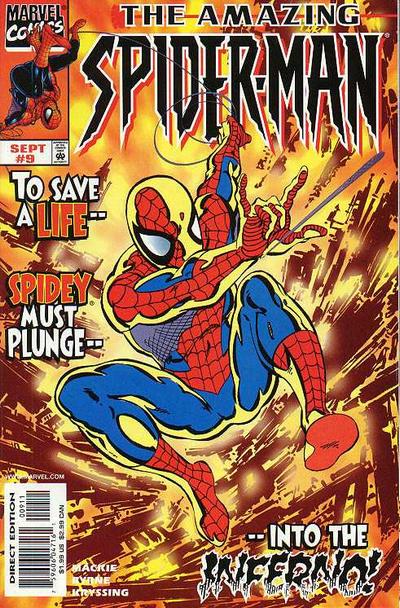 The Amazing Spider-Man #9 [Direct Edition](1999)-Near Mint (9.2 - 9.8)