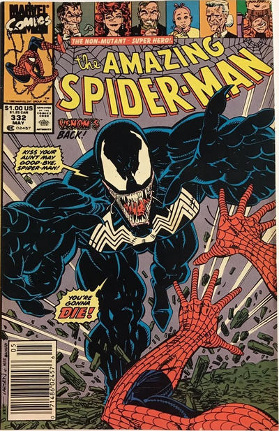 The Amazing Spider-Man #332 [Newsstand](1963) -Very Fine (7.5 – 9)