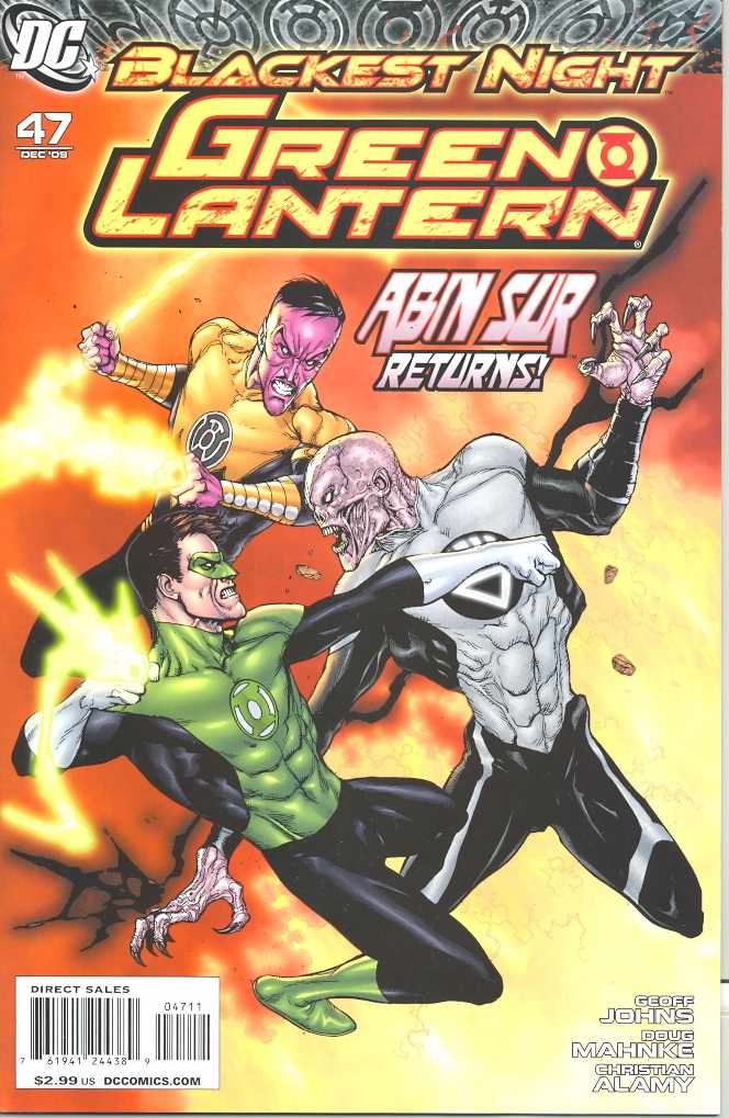 Green Lantern #47 (Blackest Night) (2005)