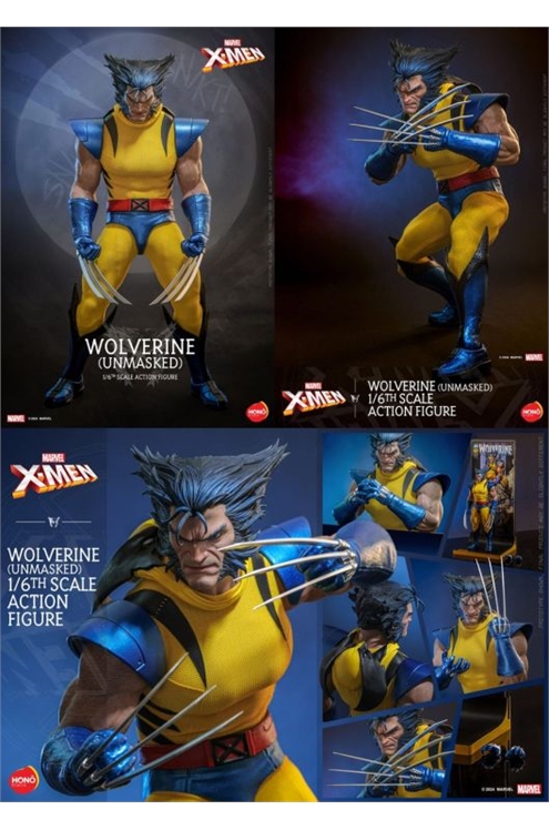 ***Pre-Order*** Hono Studios Marvel X-Men 1/6 Wolverine (Unmasked)