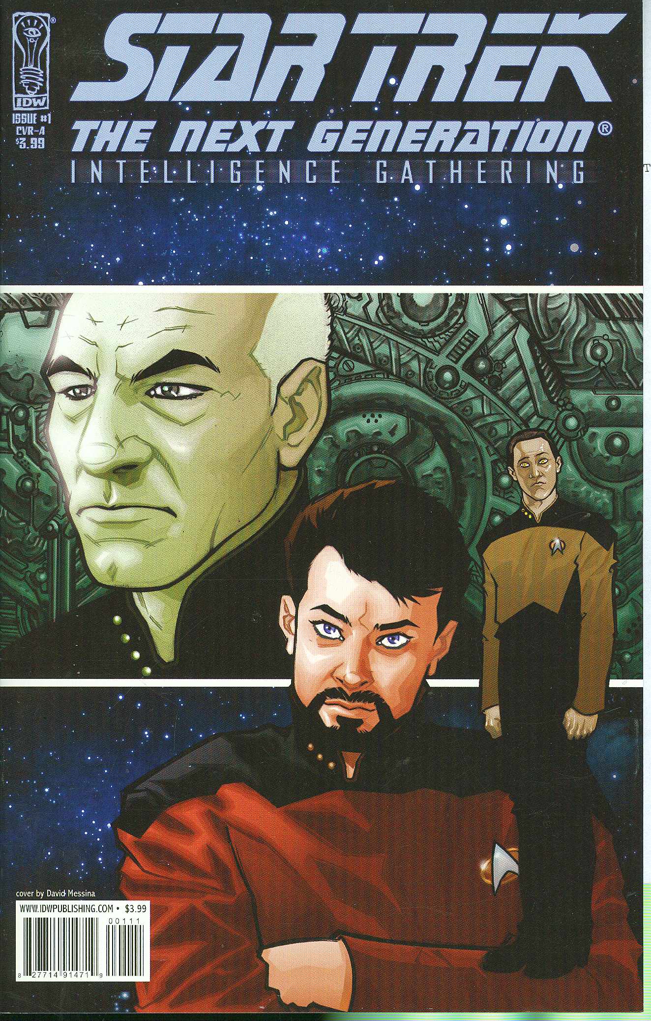 Star Trek The Next Generation Intelligence Gathering #1