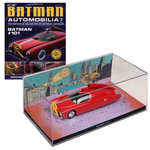 Batman Robinmobile Vehicle With Collector Magazine