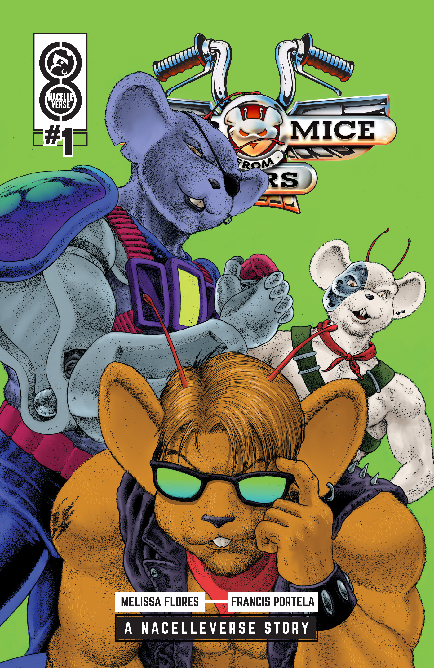 Biker Mice from Mars #1 Cover F 1 for 20 Incentive Ramon Villalobos Variant (Of 3)