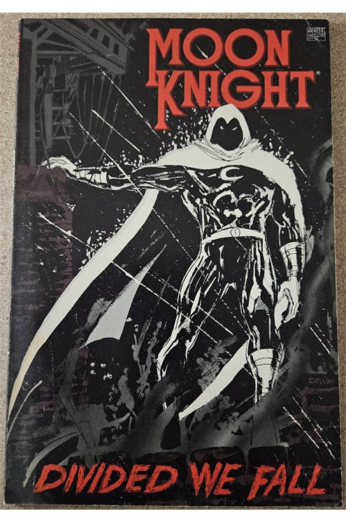 Moon Knight Divided We Fall Graphic Novel (Marvel 1992) Used -Good