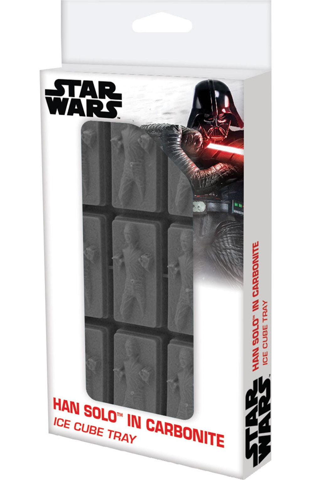 Lucas Star Wars Carbonite Han Solo Ice Cube Tray