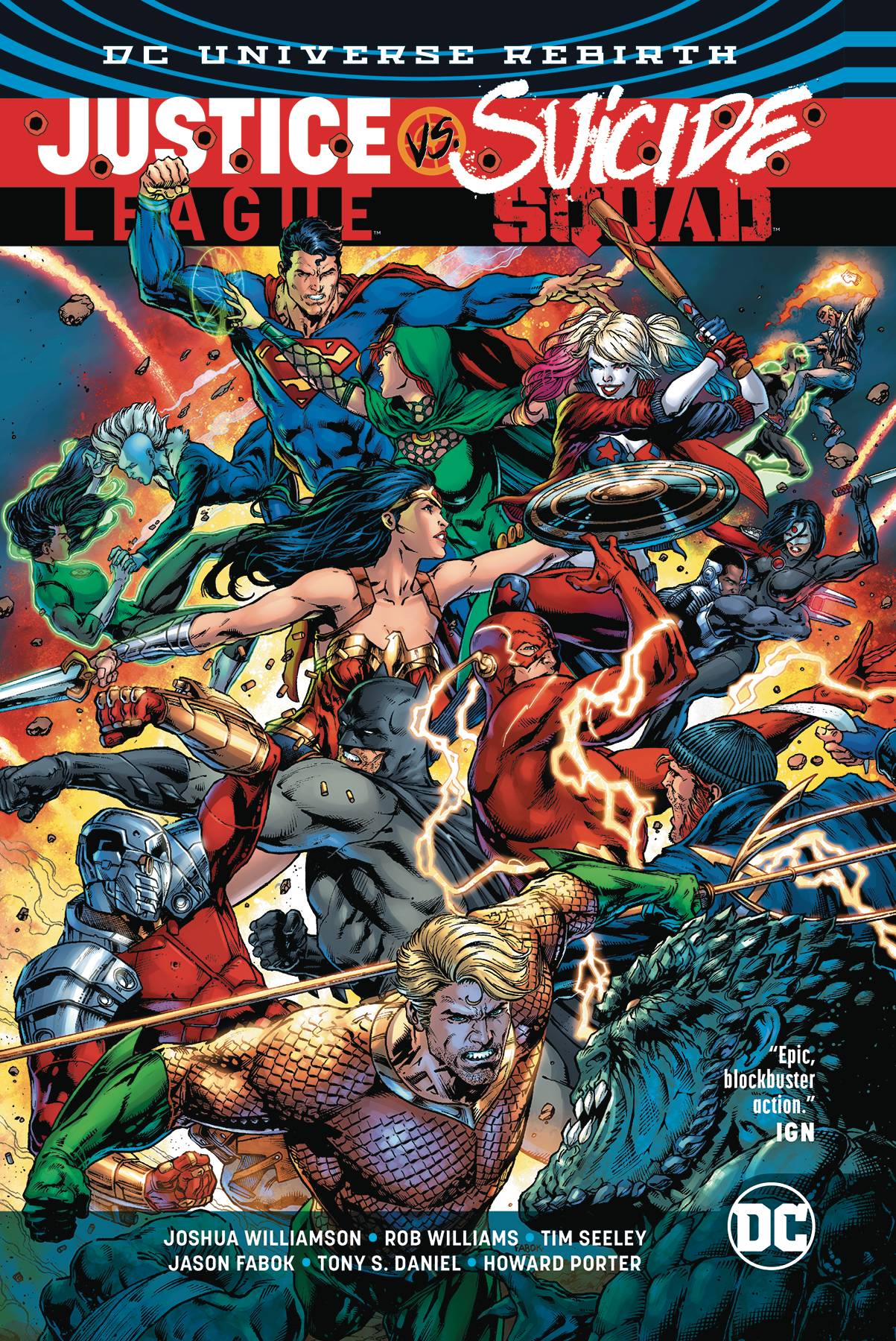 Justice League Vs Suicide Squad Graphic Novel (Rebirth)