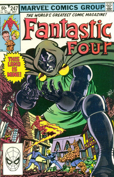 Fantastic Four #247 [Direct]-Fine (5.5 – 7)