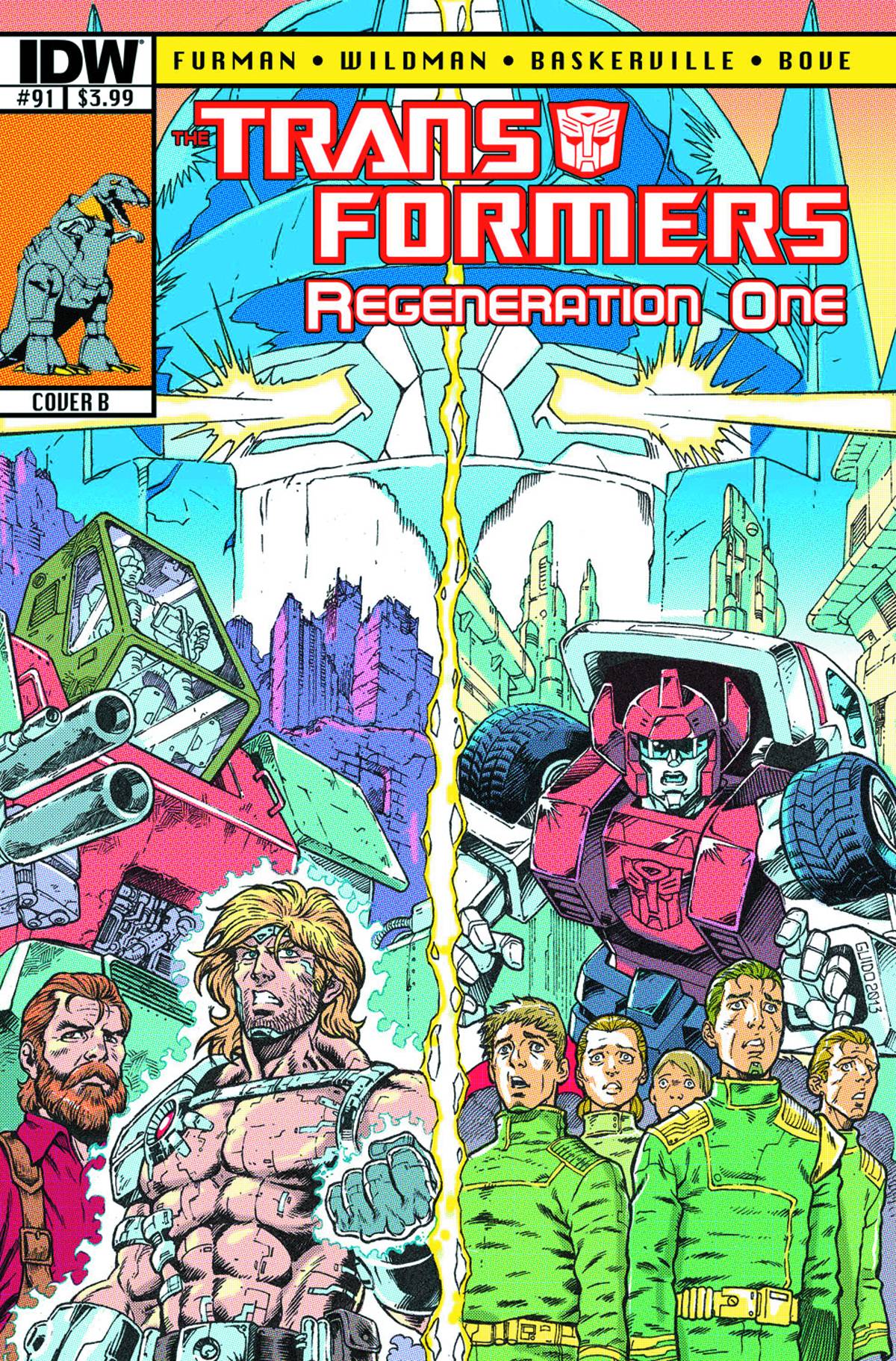 Transformers Regeneration One #91 Free 1 for 10 Incentive