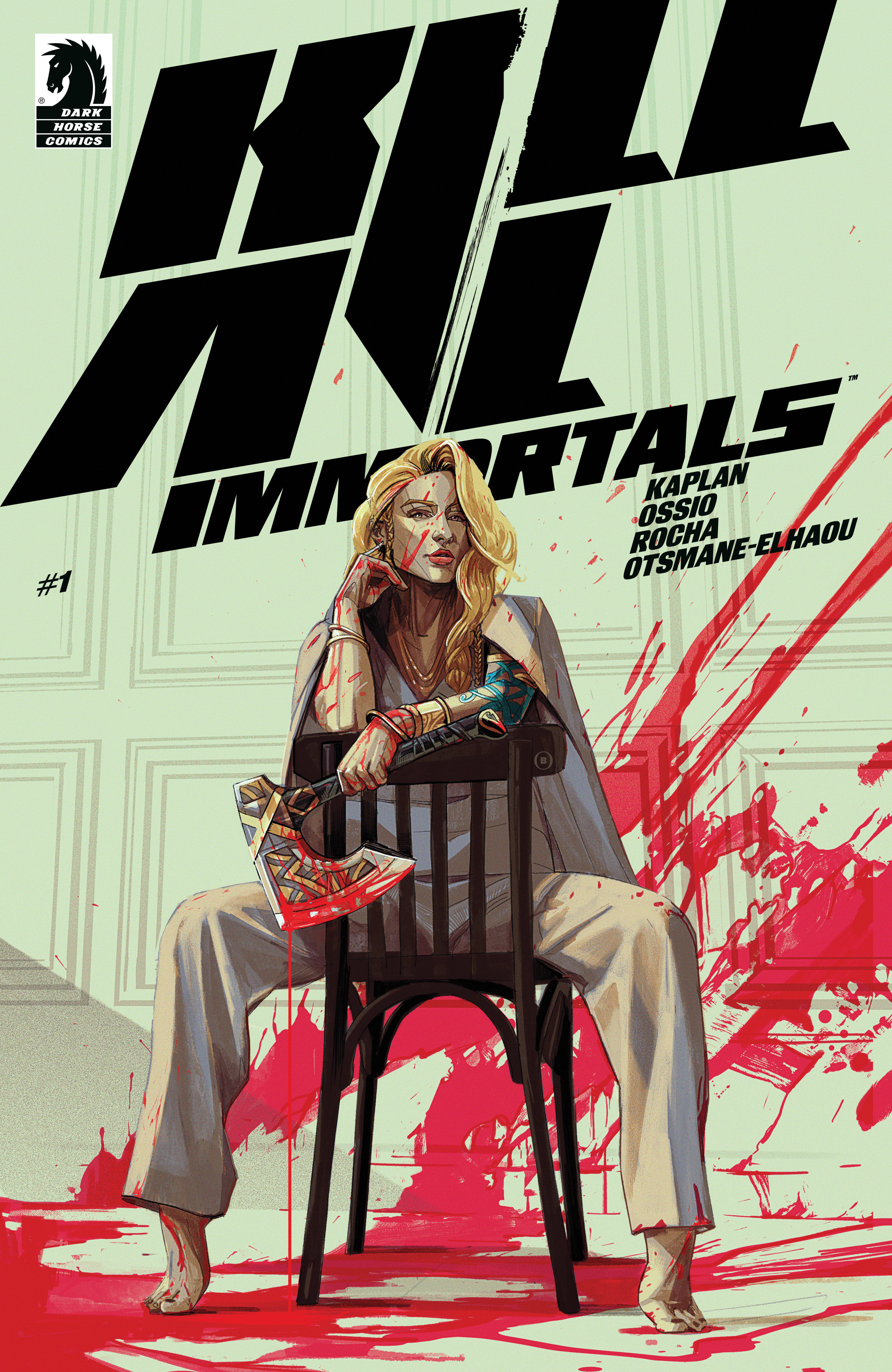 Kill All Immortals #1 Cover A (Oliver Barrett)