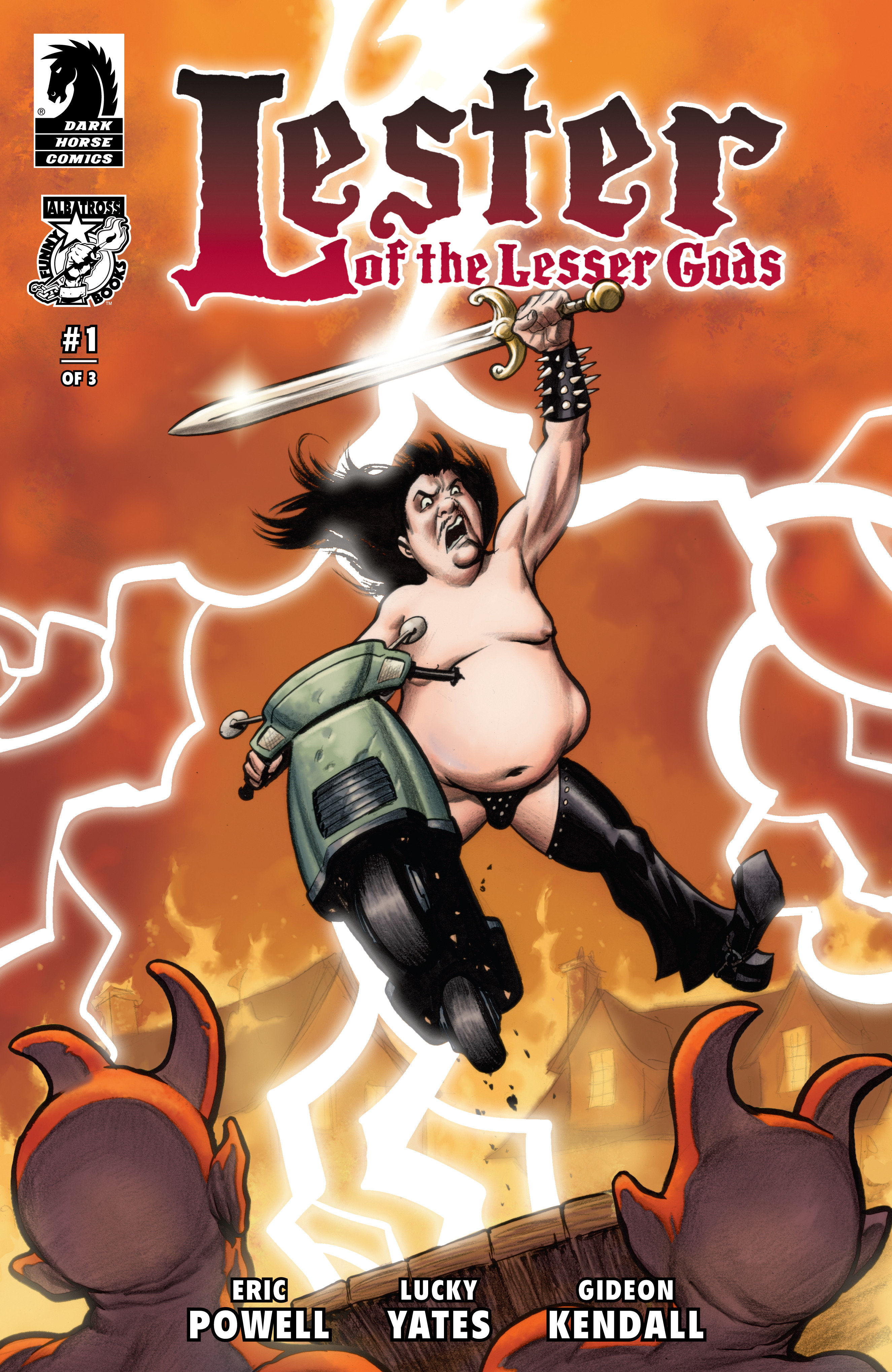 Lester of the Lesser Gods #1 Cover B (Eric Powell)