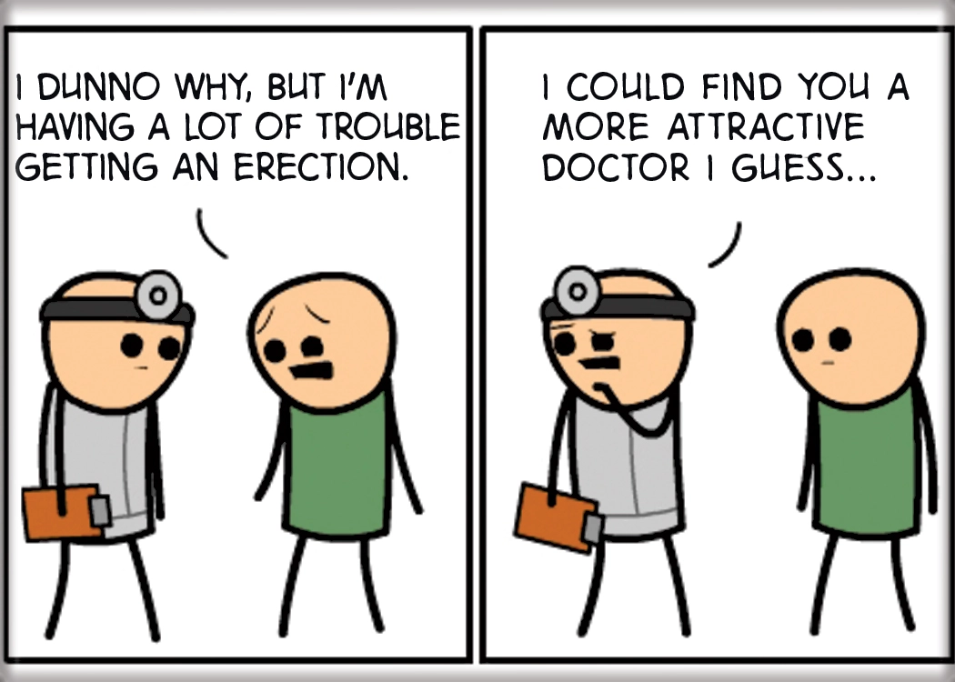 Cyanide And Happiness More Attractive Doctor Magnet