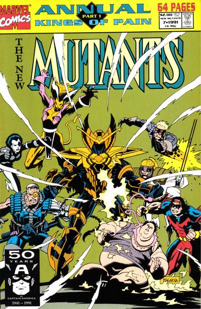 The New Mutants Annual #7-Fine (5.5 – 7)