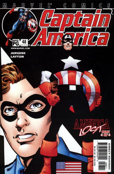 Captain America #48 (1998) [Direct Edition]-Fine (5.5 – 7)